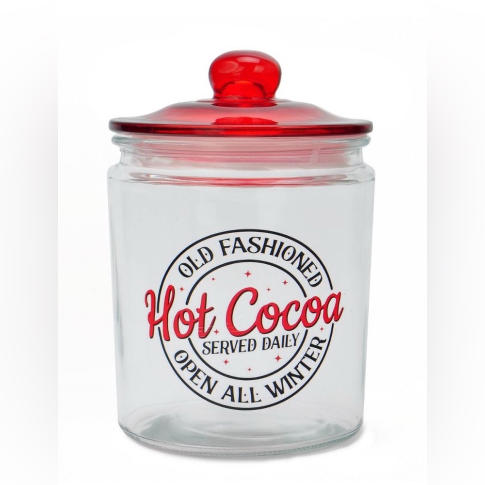Target Bullseye Playground Large Hot Cocoa Glass Jar